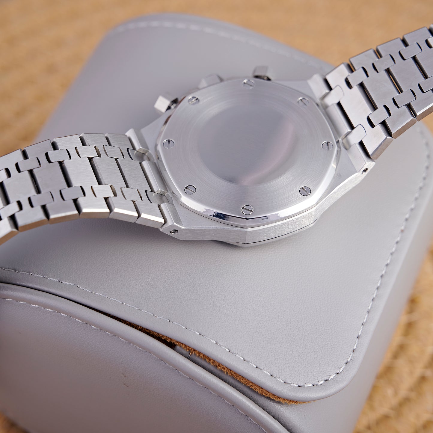 MOD OAK GREEN SILVER - MONTRE A PAPY - Montre automatique seiko mod Avec