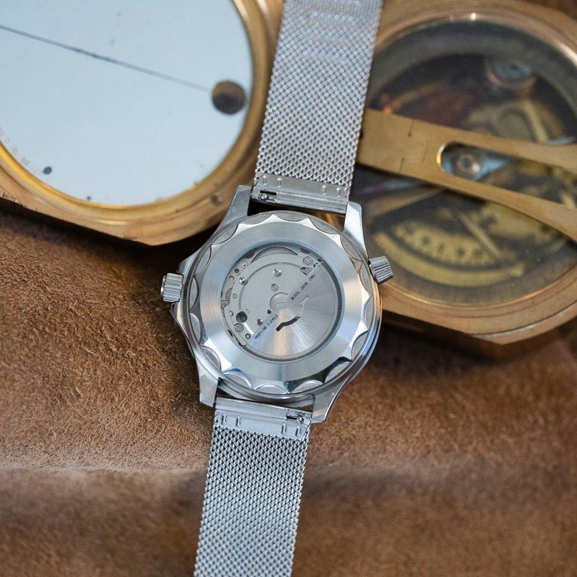 MOD SEAMASTER 60th Anniversary - 007 BLUE - MONTRE A PAPY - Montre automatique seiko mod Milanais