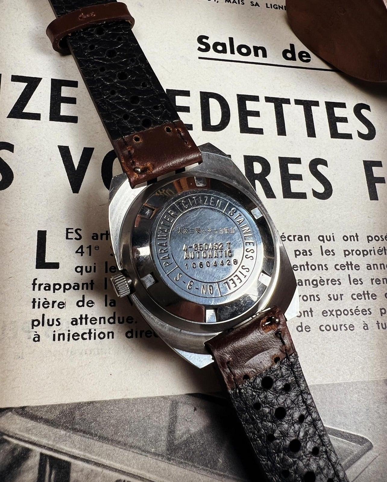 Montre vintage Citizen 10604428 - MONTRE A PAPY - Montre automatique seiko mod