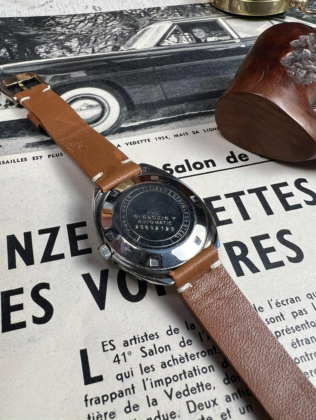 Montre vintage Citizen 20602129 - MONTRE A PAPY - Montre automatique seiko mod