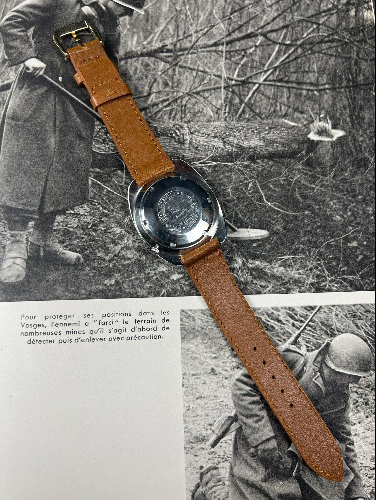 Montre vintage Seiko 6106 - 8450 - MONTRE A PAPY - Montre automatique seiko mod