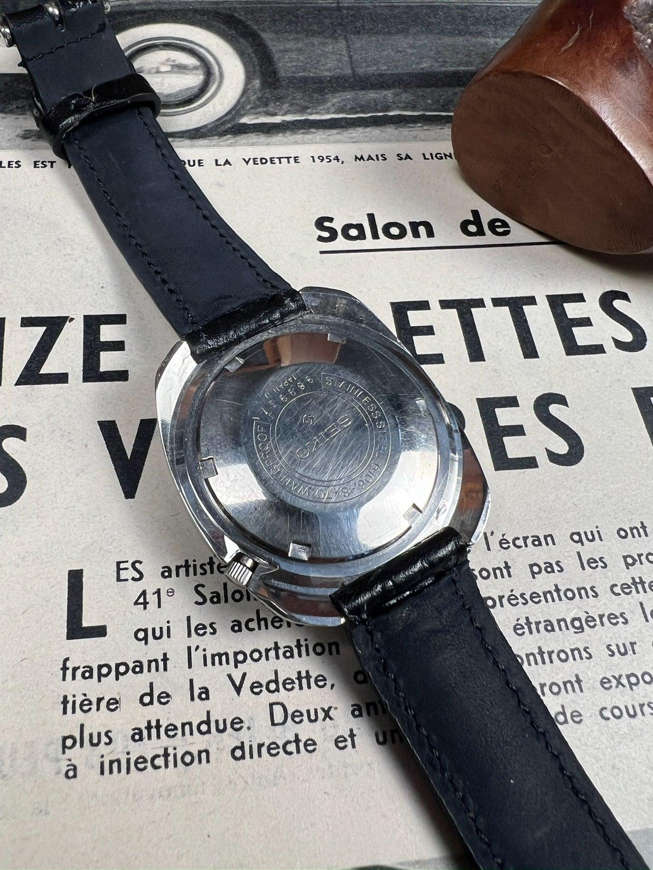 Montre vintage Seiko 6106 - 8470 - MONTRE A PAPY - Montre automatique seiko mod