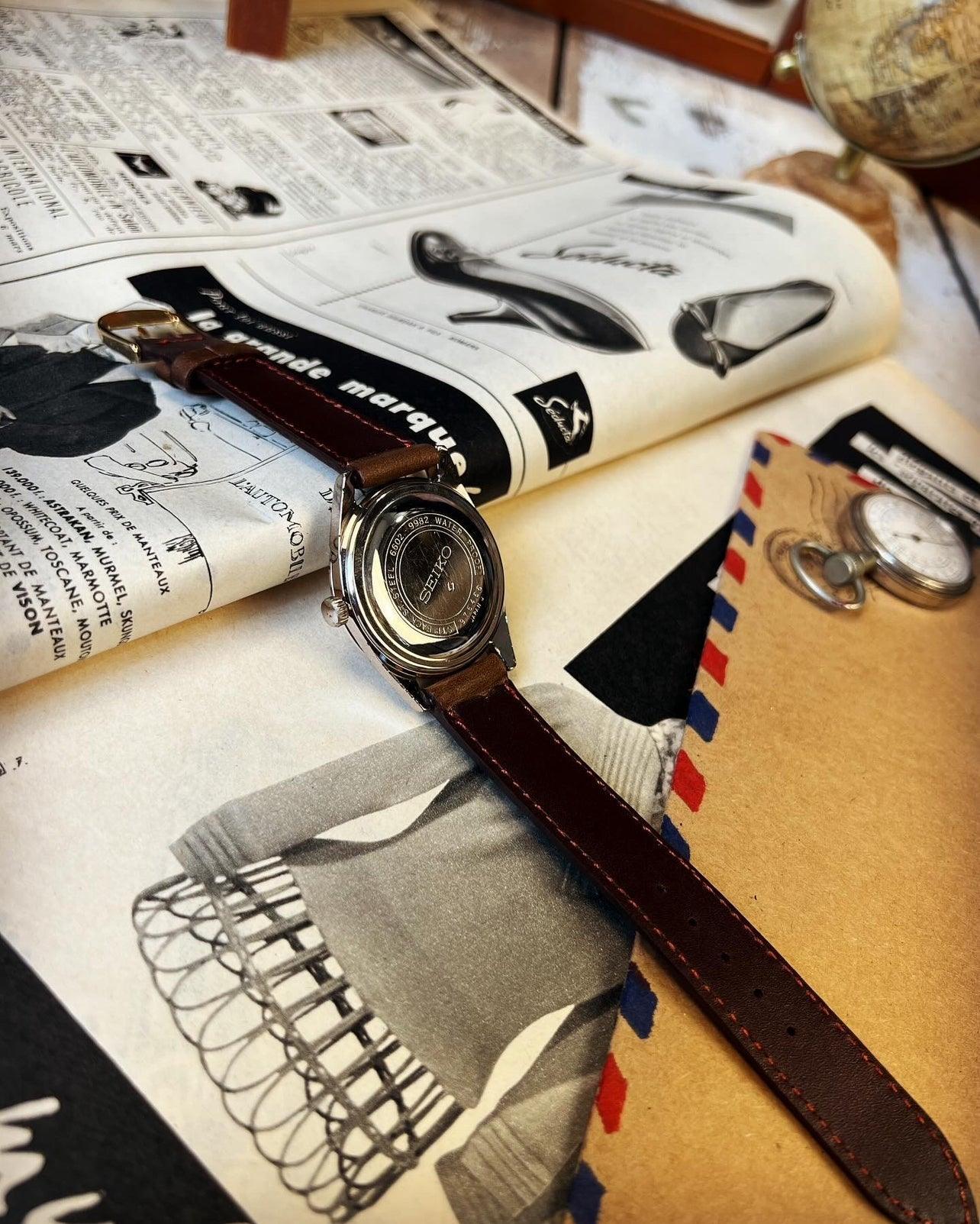 Montre vintage Seiko 6602 - 9982 - MONTRE A PAPY - Montre automatique seiko mod