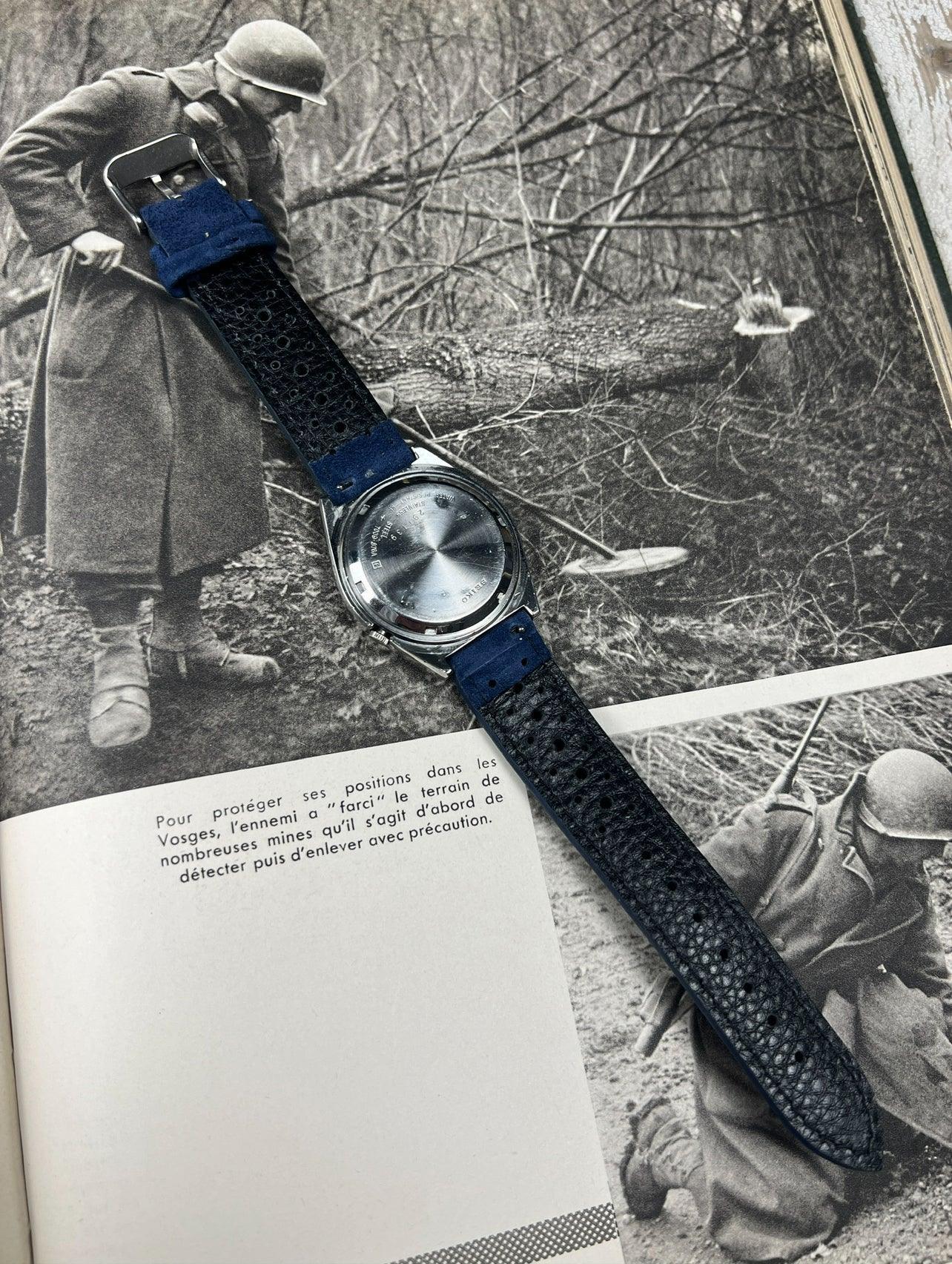 Montre vintage Seiko 7009 - 876A - MONTRE A PAPY - Montre automatique seiko mod