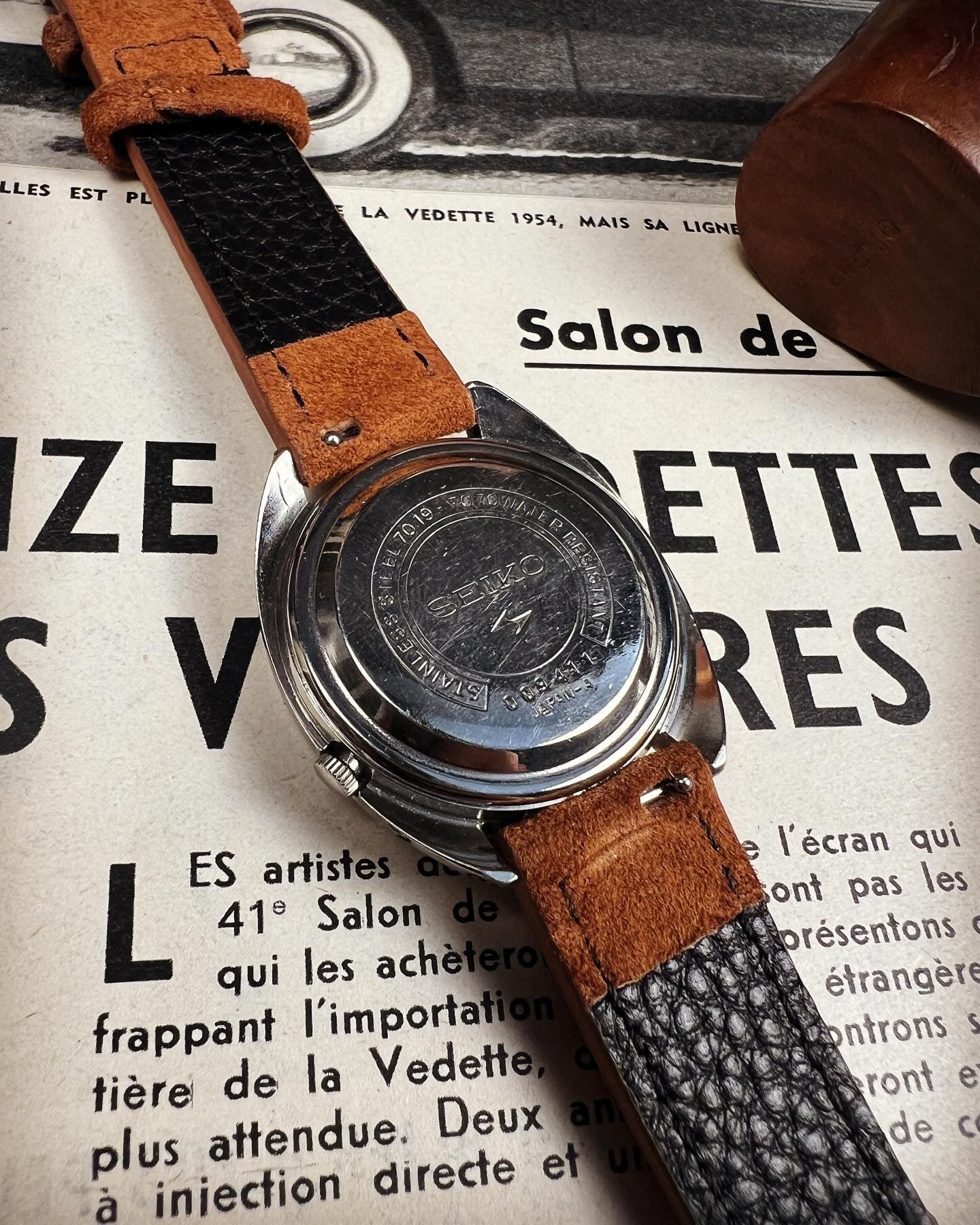 Montre vintage Seiko 7019 - 7070 - MONTRE A PAPY - Montre automatique seiko mod