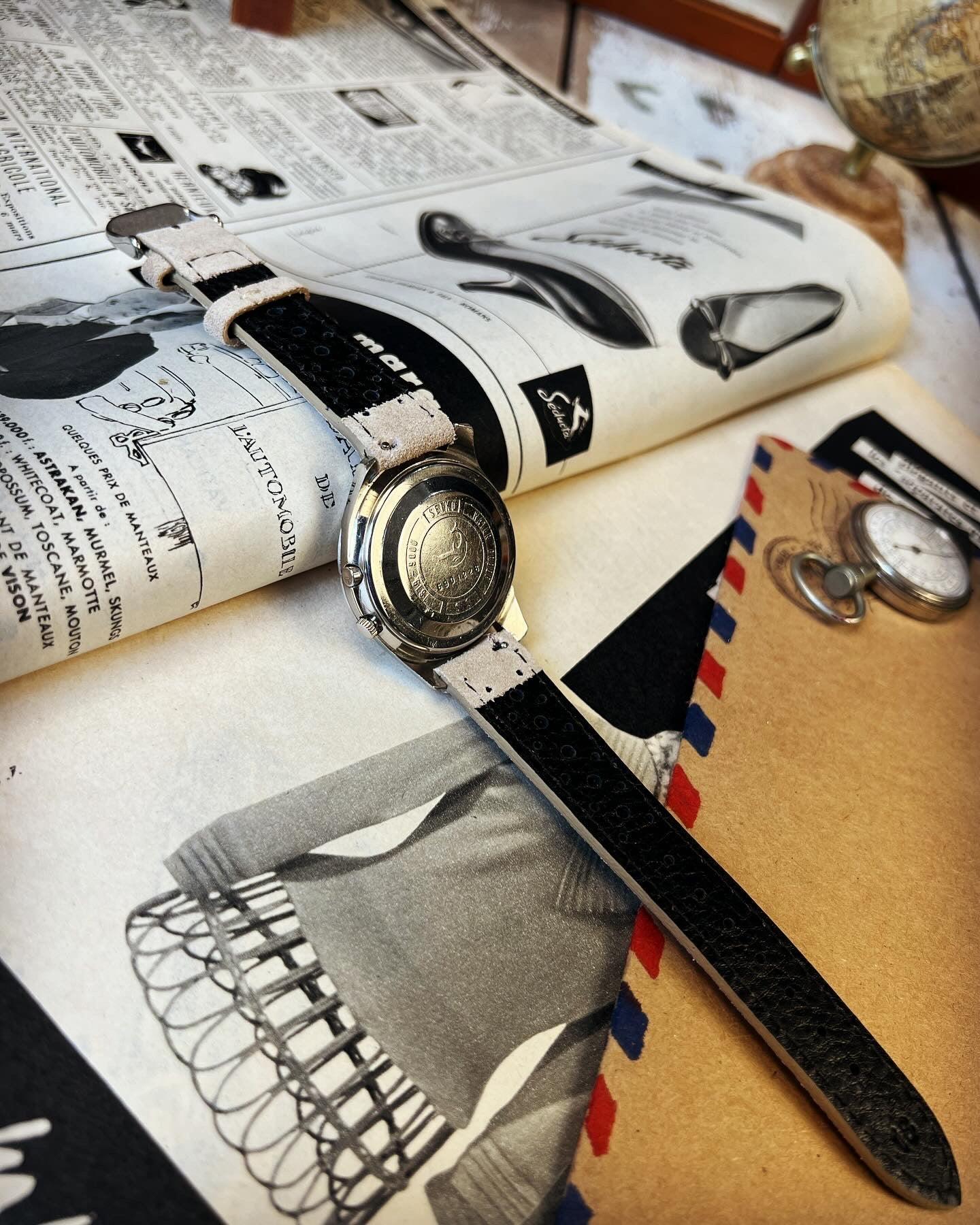 Montre vintage Seiko 7619 - 9000 - MONTRE A PAPY - Montre automatique seiko mod