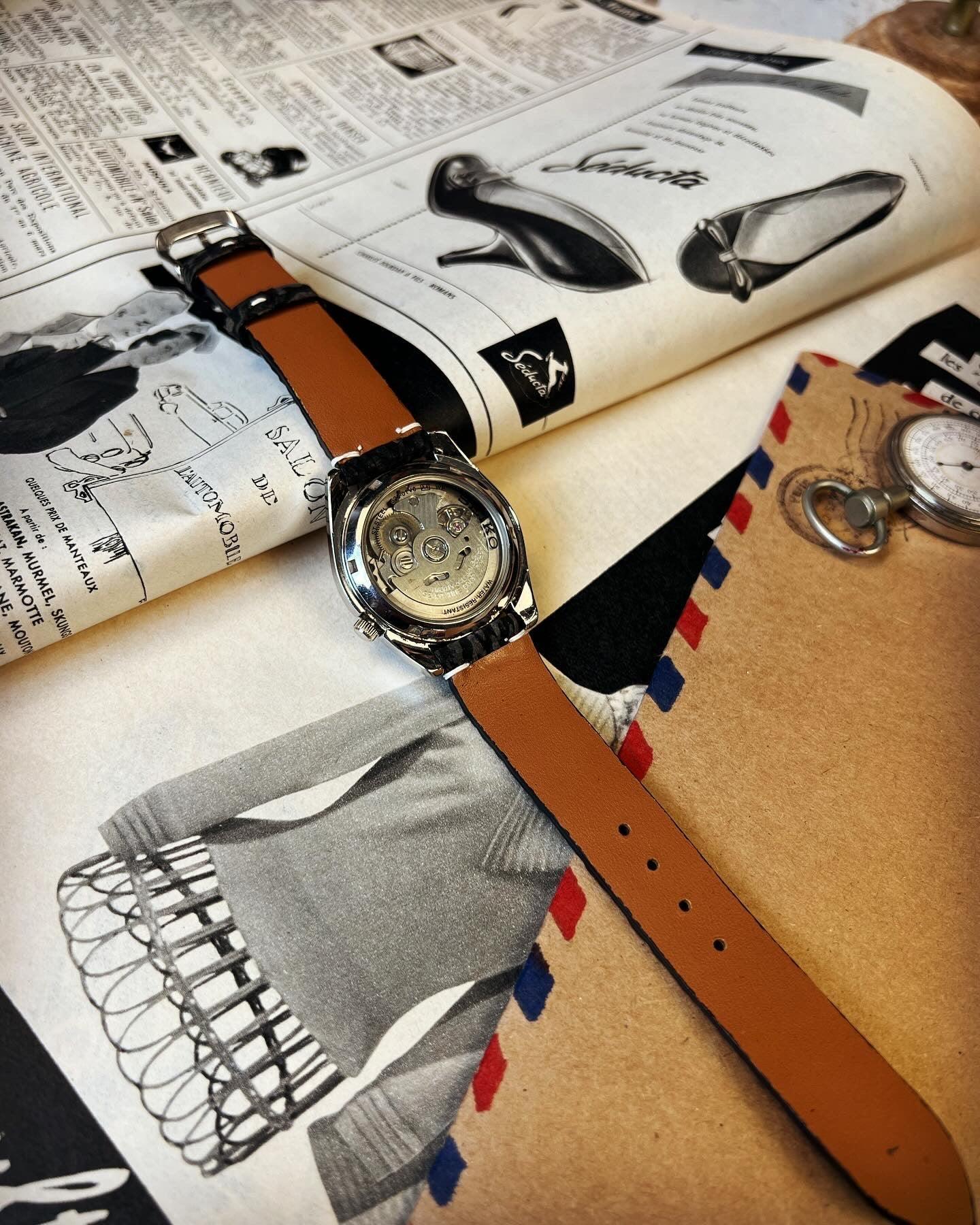 Montre vintage Seiko 7S26 - 01V0 - MONTRE A PAPY - Montre automatique seiko mod