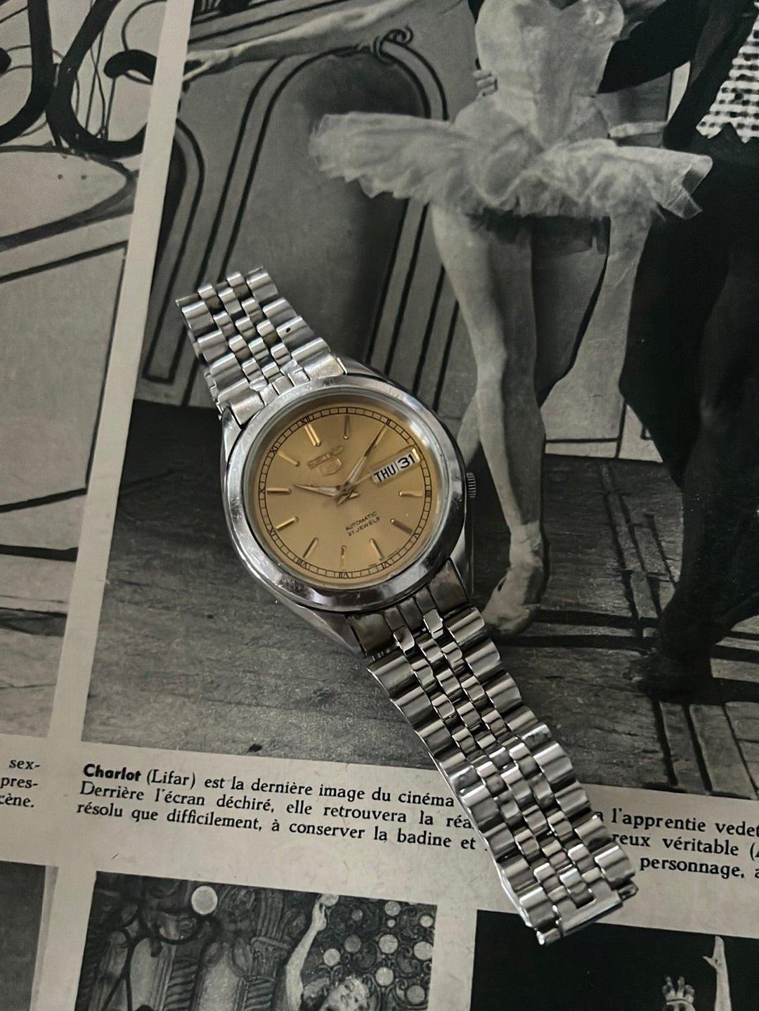 Montre vintage Seiko 7S26 - 3040 - MONTRE A PAPY - Montre automatique seiko mod