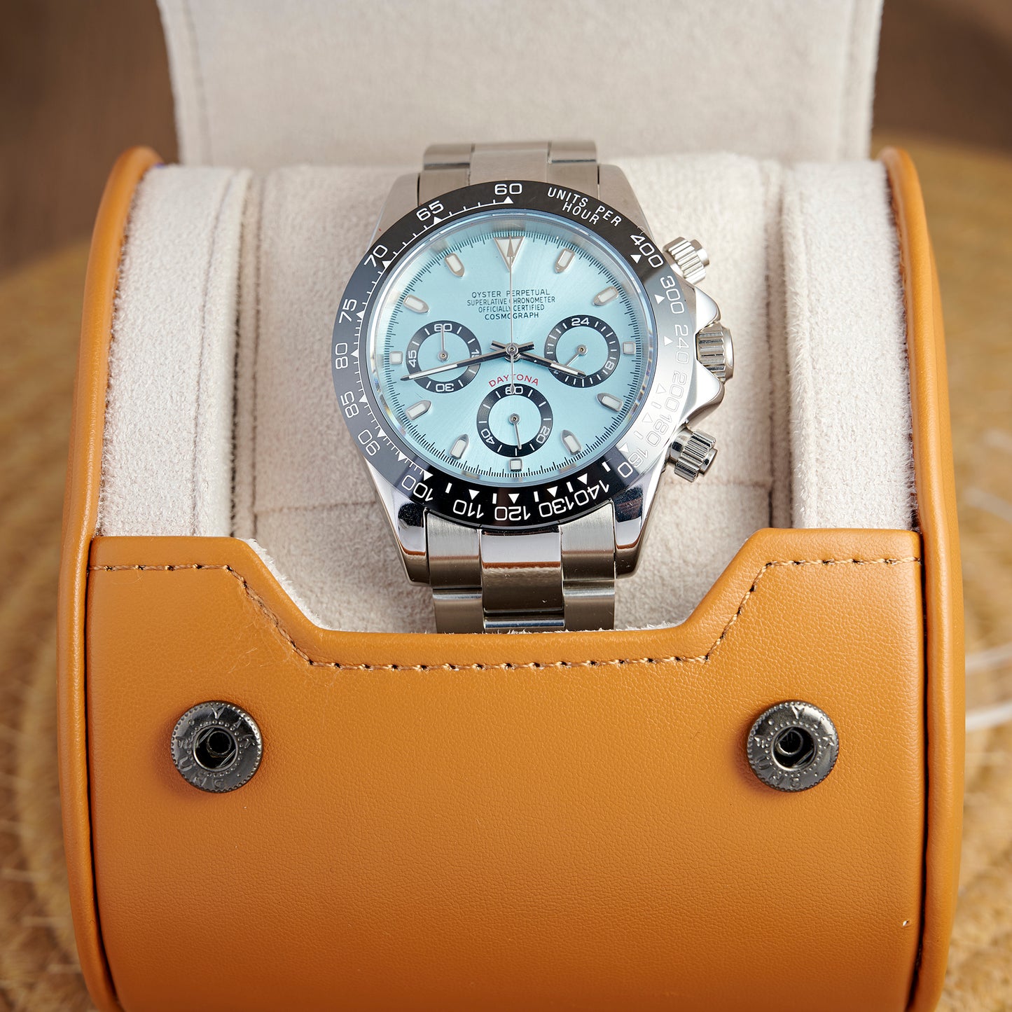 MOD DAYTO ICE BLUE - MONTRE A PAPY - Montre automatique seiko mod Avec