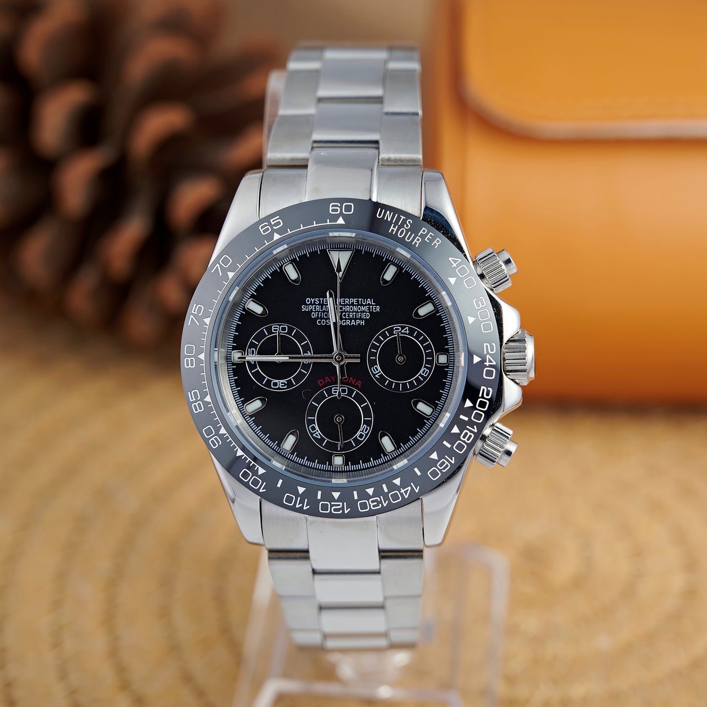 MOD DAYTO BLACK - MONTRE A PAPY - Montre automatique seiko mod Avec