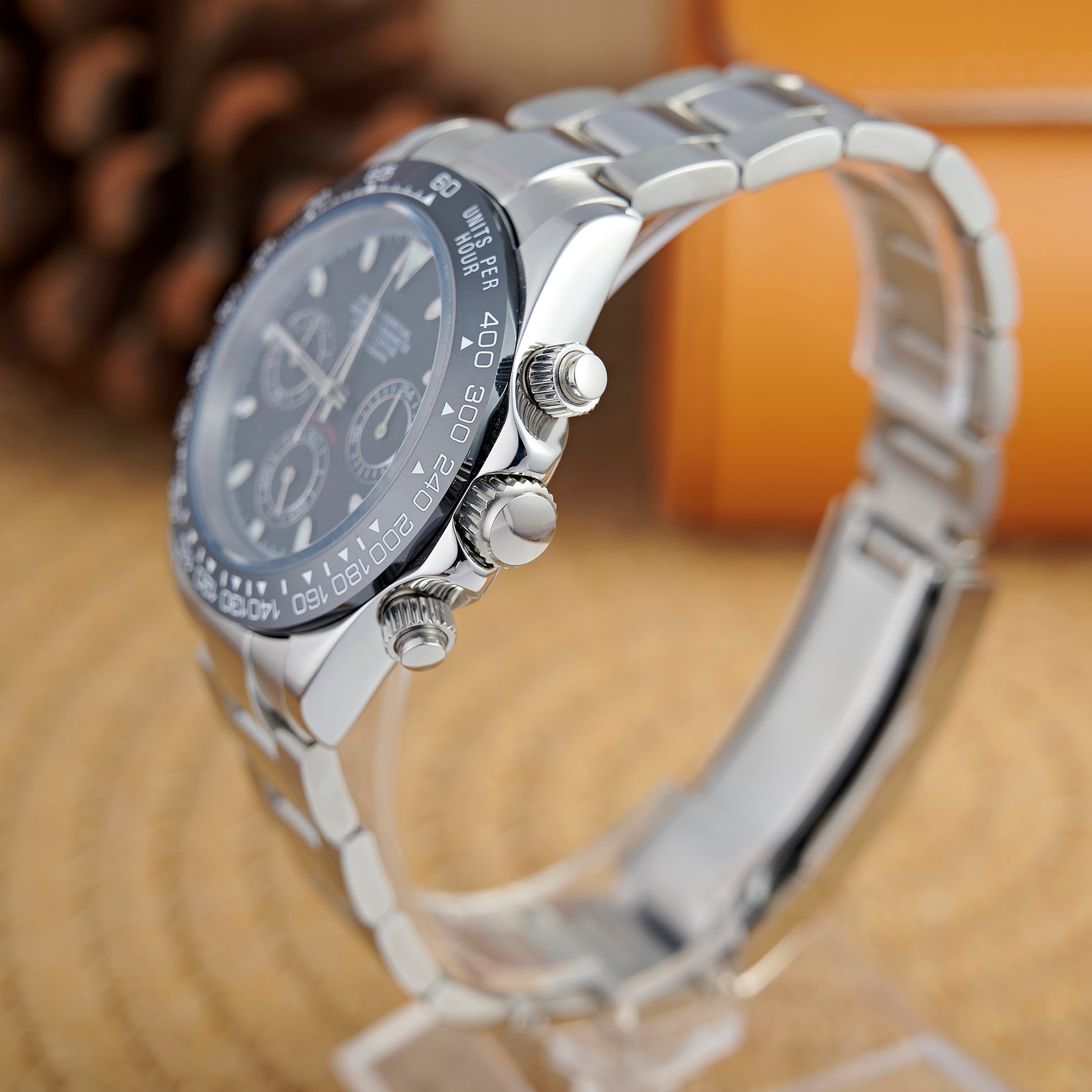 MOD DAYTO BLACK - MONTRE A PAPY - Montre automatique seiko mod Avec