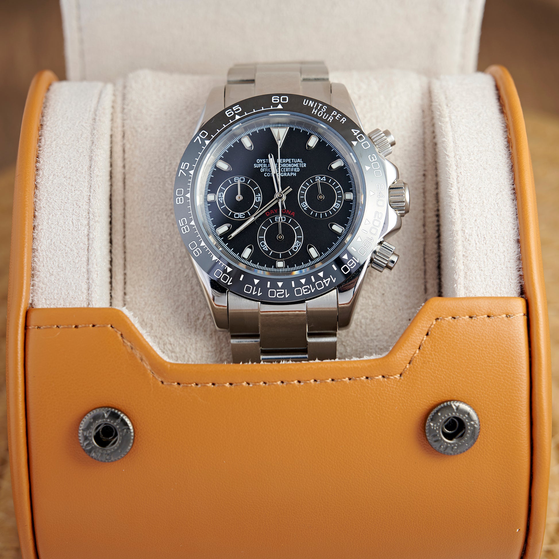 MOD DAYTO BLACK - MONTRE A PAPY - Montre automatique seiko mod Avec