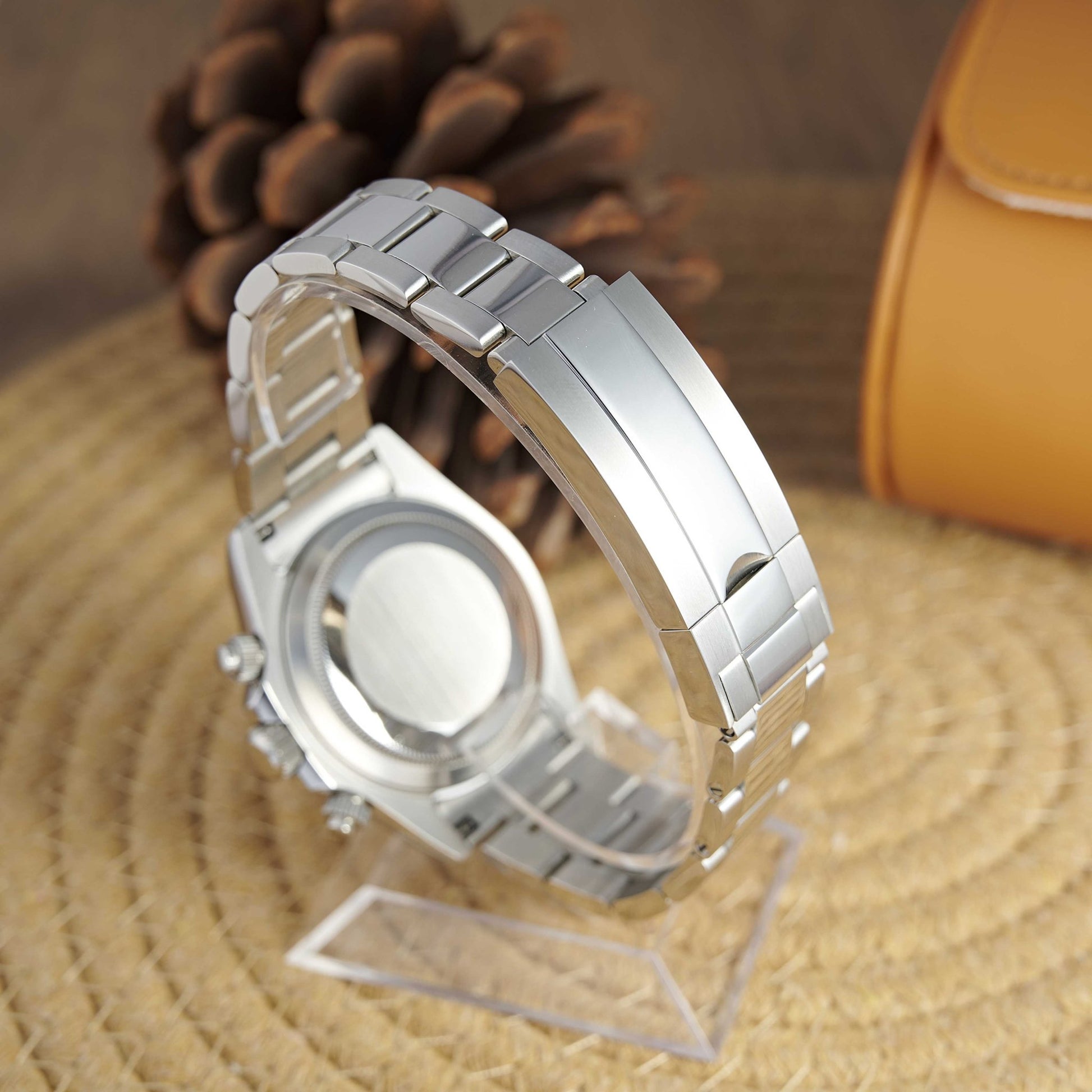 MOD DAYTO ICE BLUE BROWN - MONTRE A PAPY - Montre automatique seiko mod Avec