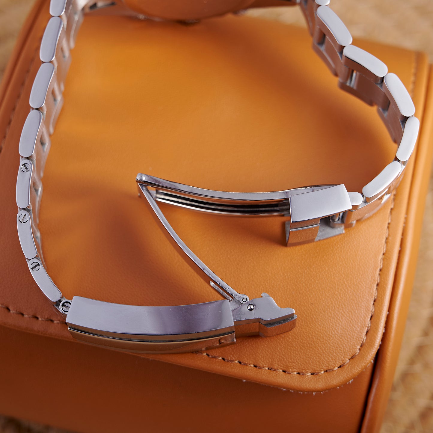 MOD DAYTO ARABIC ICE BLUE BROWN - MONTRE A PAPY - Montre automatique seiko mod Avec