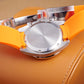 MOD SPEED ULTRAMAN RUBBER ORANGE - MONTRE A PAPY - Montre automatique seiko mod Avec