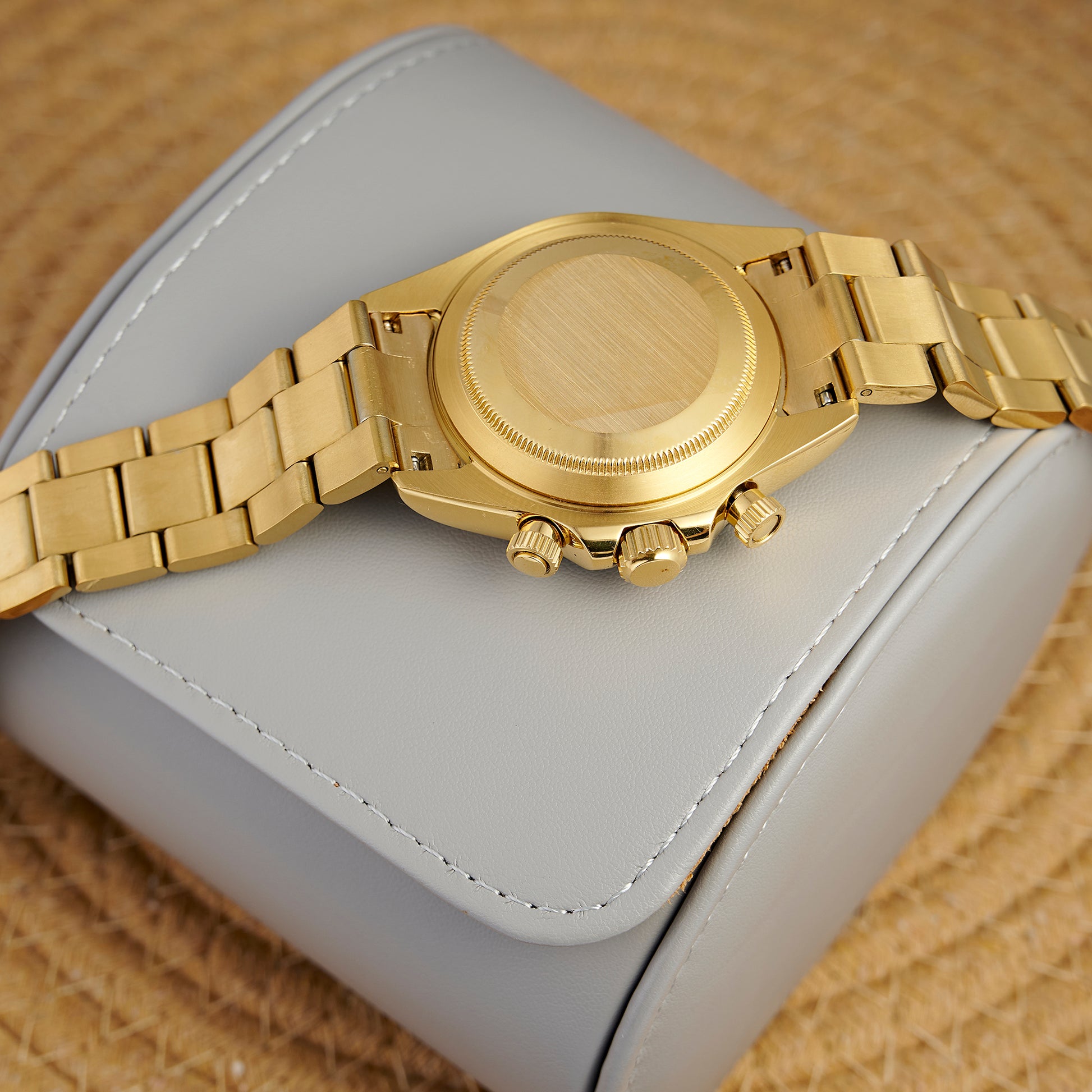 MOD DAYTO ARABIC BLACK GOLD - MONTRE A PAPY - Montre automatique seiko mod Avec