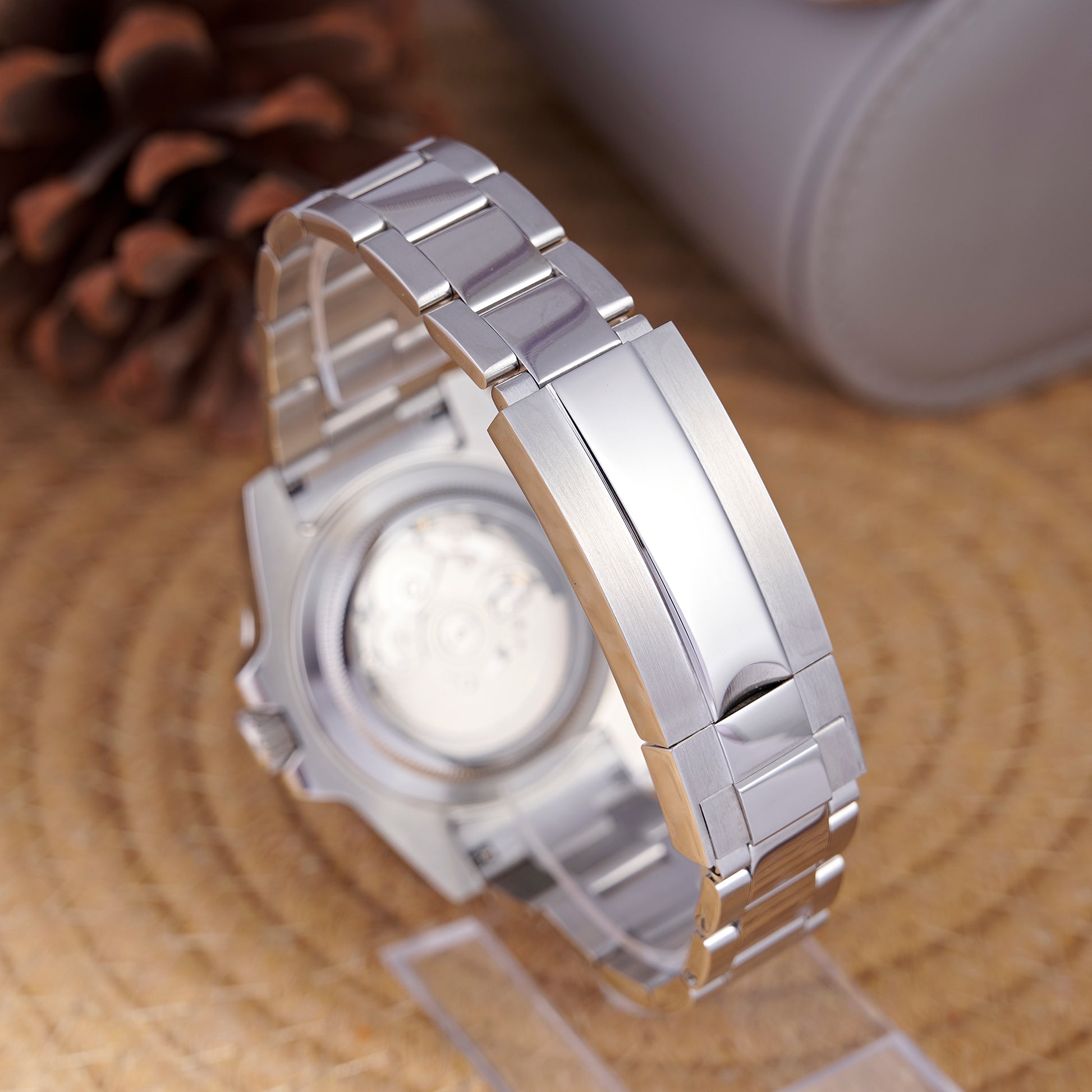 MOD SUB BLACK - MONTRE A PAPY - Montre automatique seiko mod avec