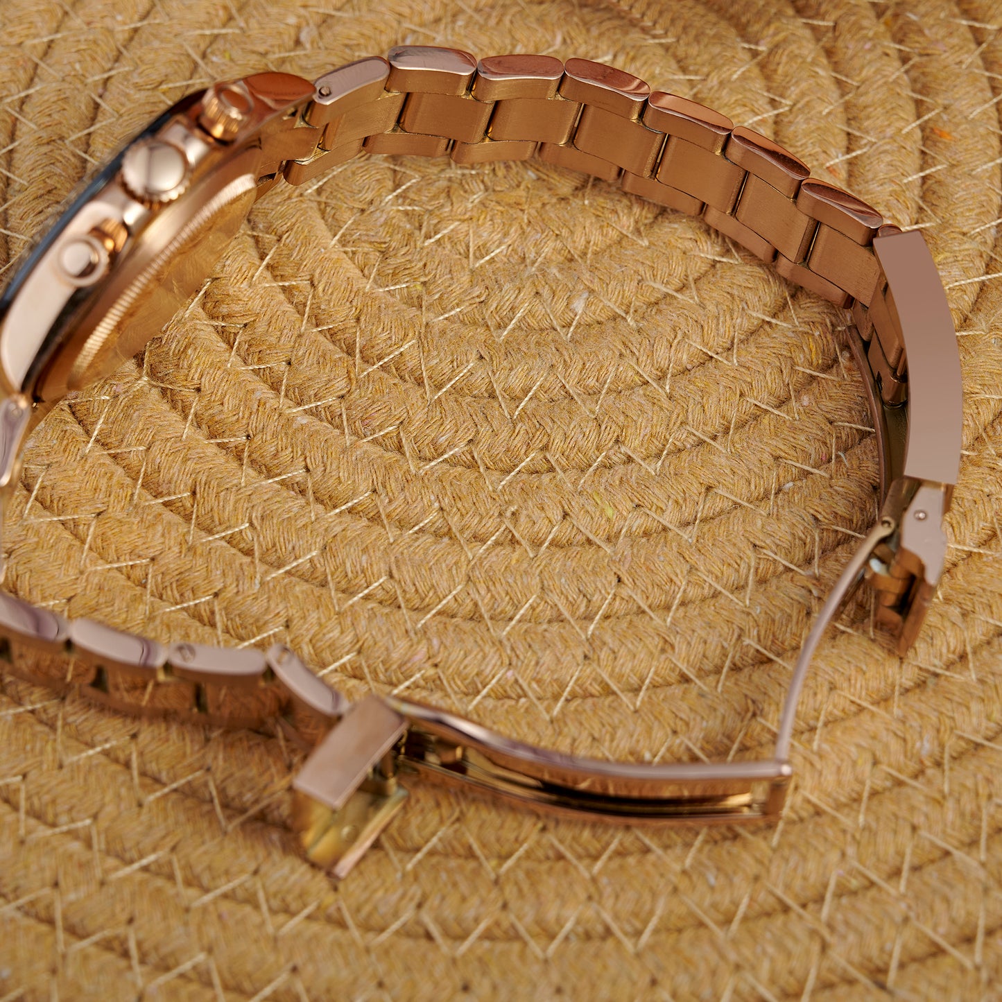 MOD DAYTO BLACK PINKGOLD - MONTRE A PAPY - Montre automatique seiko mod Avec