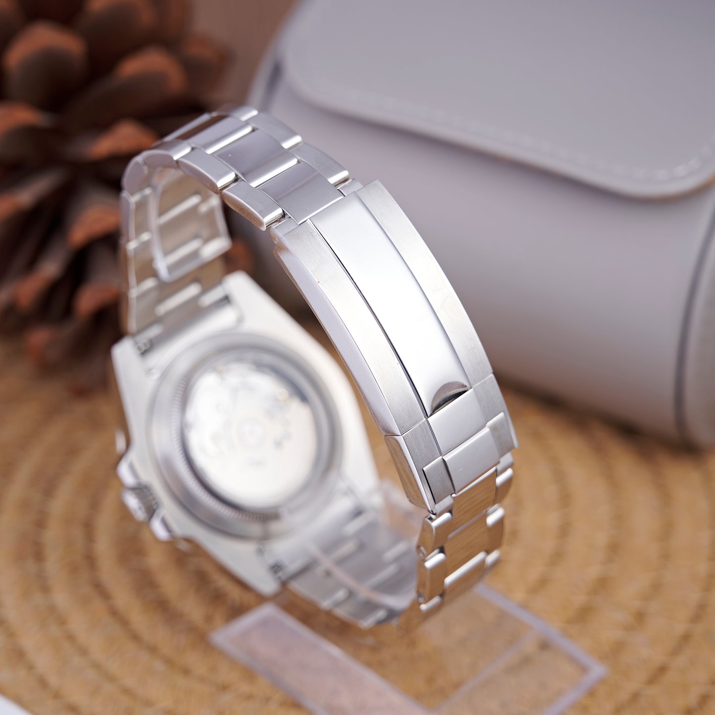 MOD SUB GREEN - MONTRE A PAPY - Montre automatique seiko mod avec