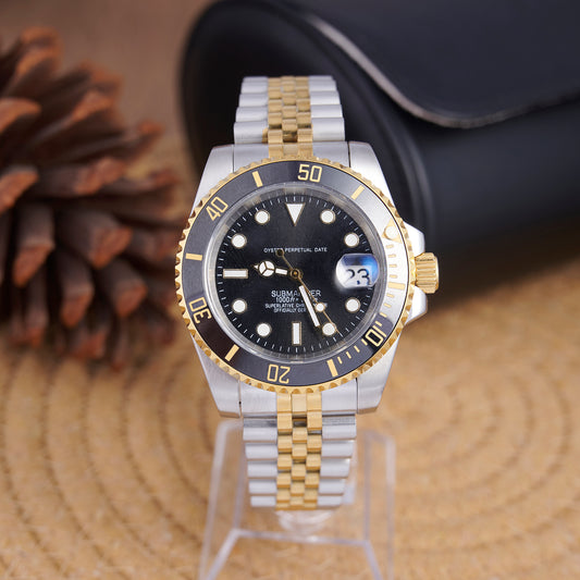 MOD SUB BLACK BI - TON - MONTRE A PAPY - Montre automatique seiko mod Avec