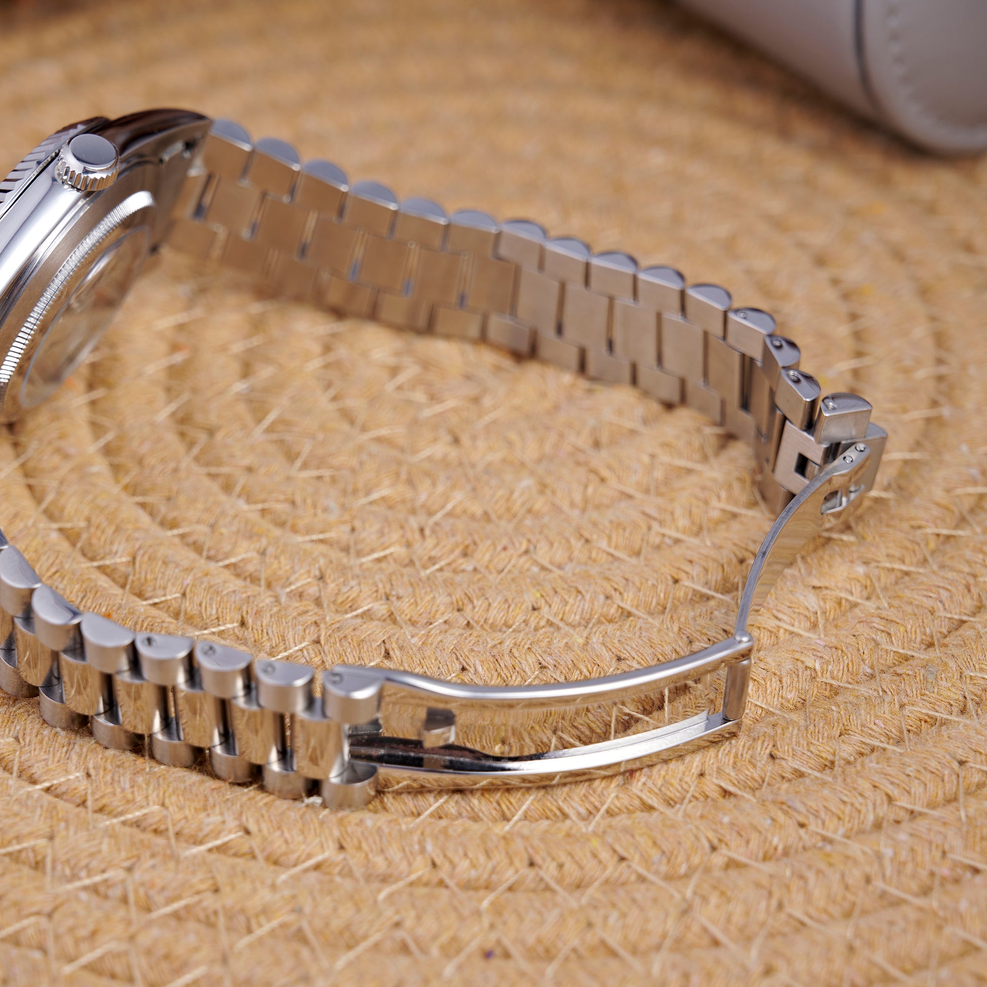 MOD DAYDATE SILVER - MONTRE A PAPY - Montre automatique seiko mod Avec