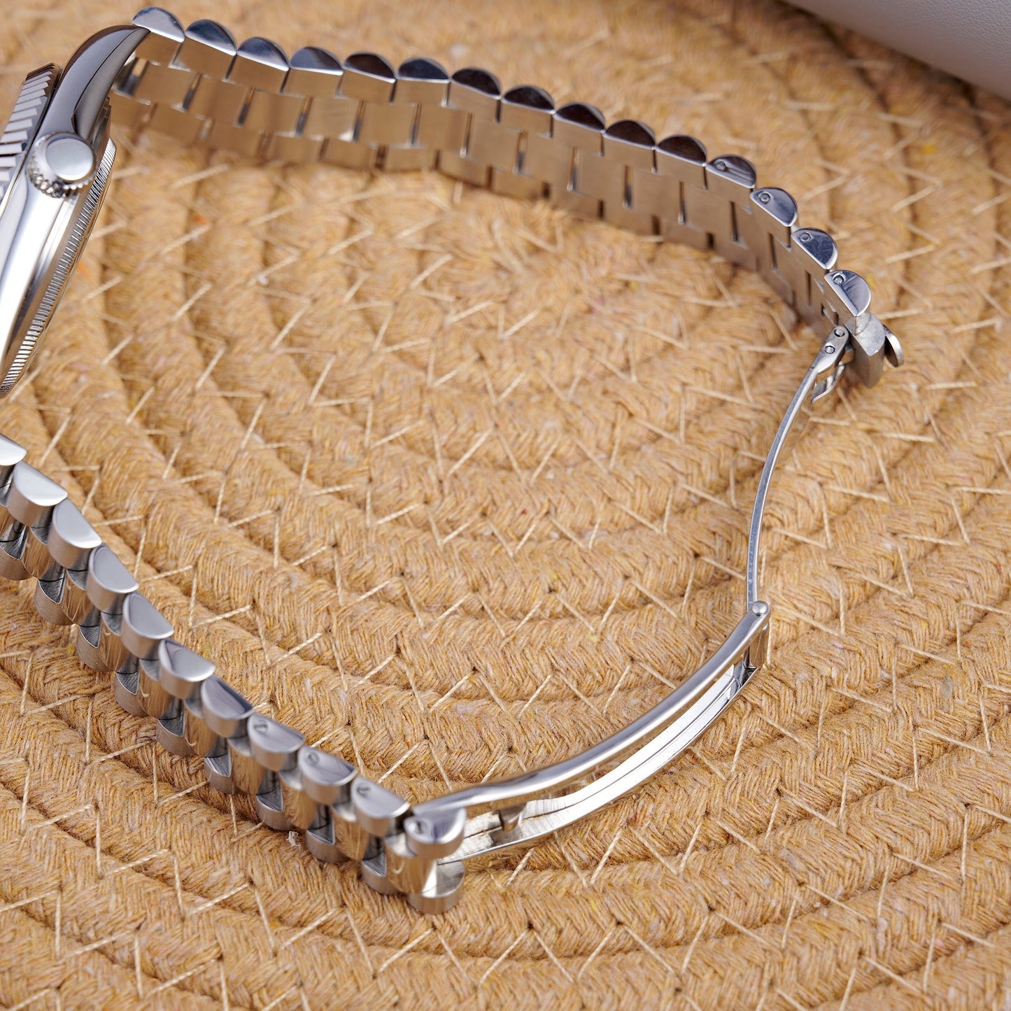 MOD DAYDATE GREEN - MONTRE A PAPY - Montre automatique seiko mod avec