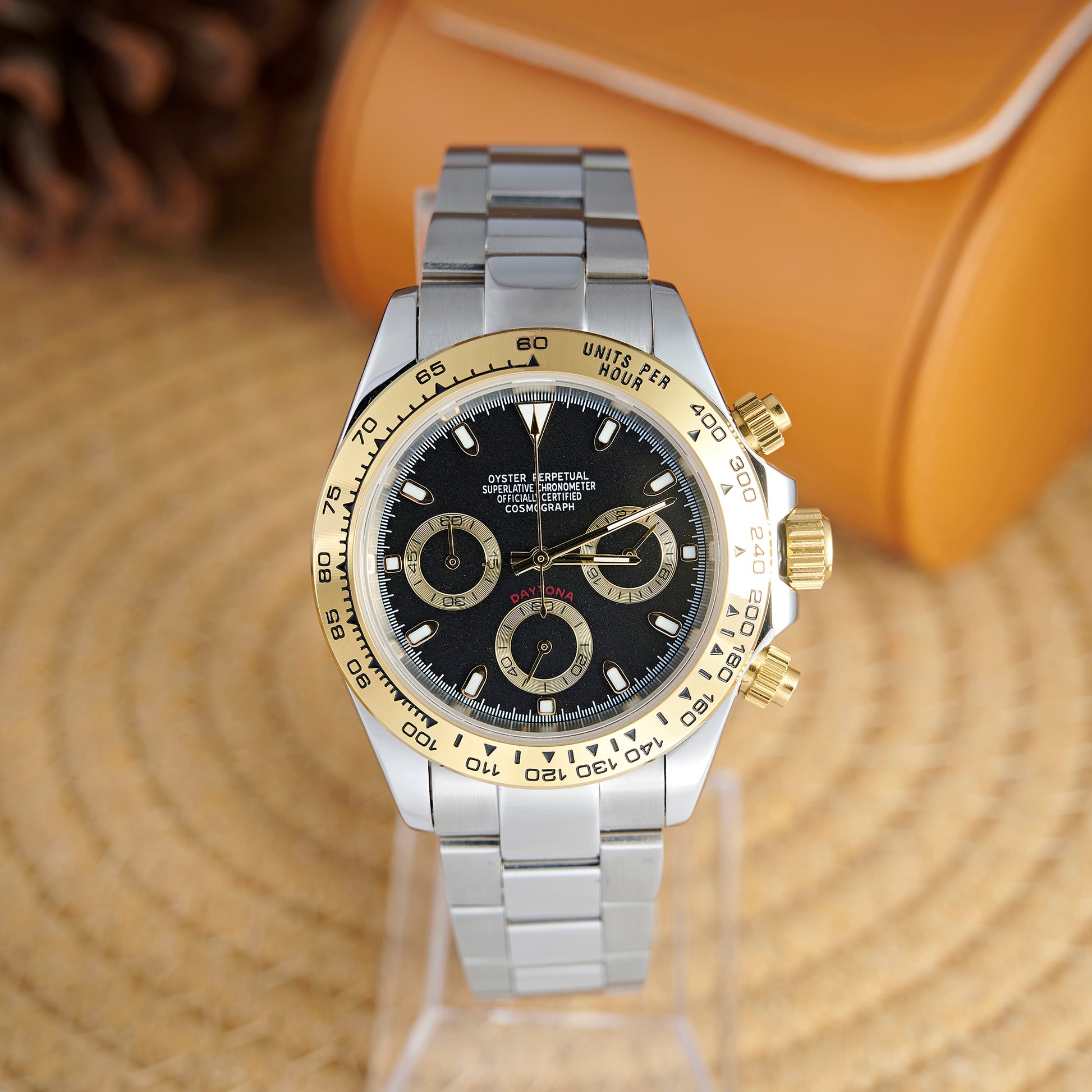 MOD DAYTO BLACK BI - TON - MONTRE A PAPY - Montre automatique seiko mod Avec