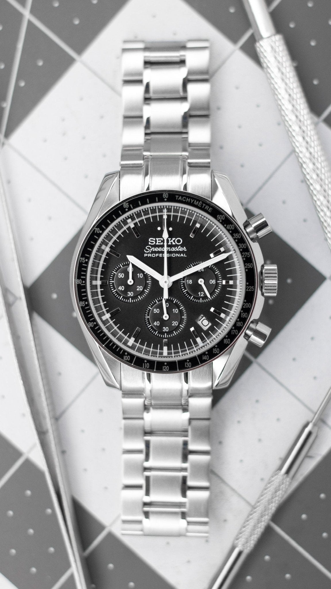 MOD SPEEDMASTER DATE - BLACK