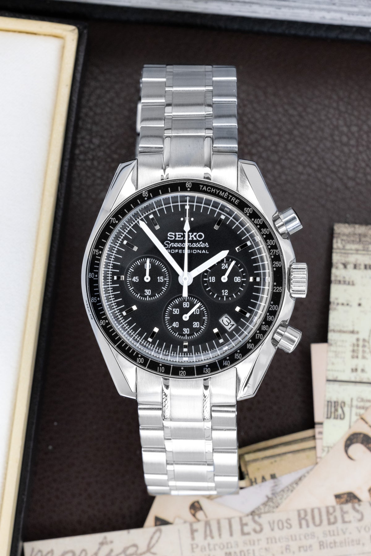 MOD SPEEDMASTER DATE - BLACK