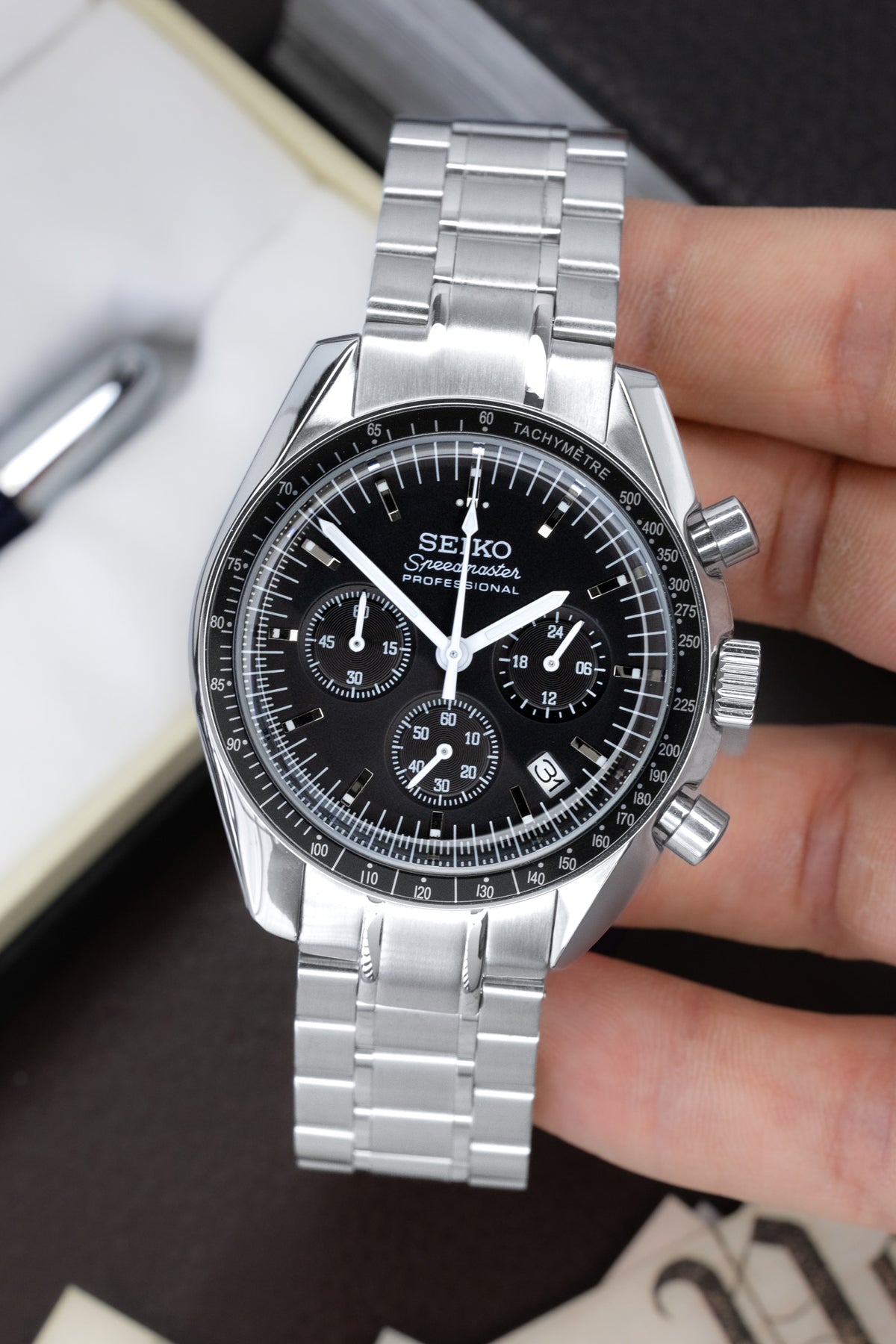 MOD SPEEDMASTER DATE - BLACK