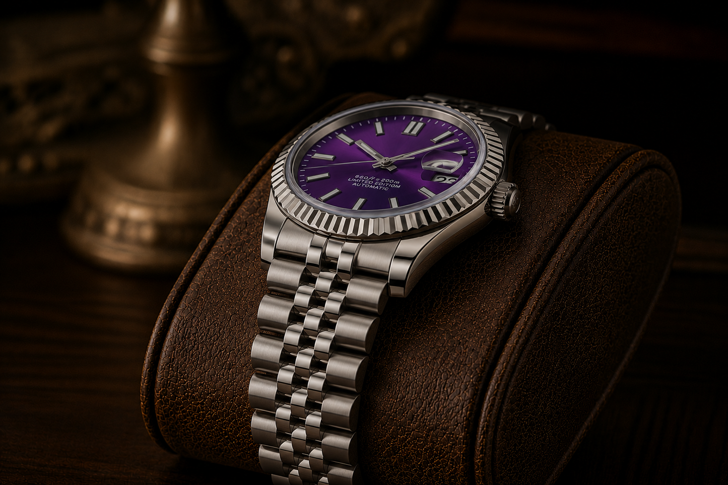DJ MOD - PURPLE - MONTRE A PAPY - Montre automatique seiko mod mczr_price_289