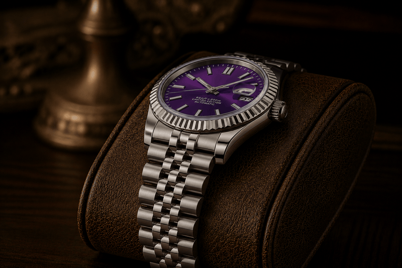 DJ MOD - PURPLE - MONTRE A PAPY - Montre automatique seiko mod mczr_price_289