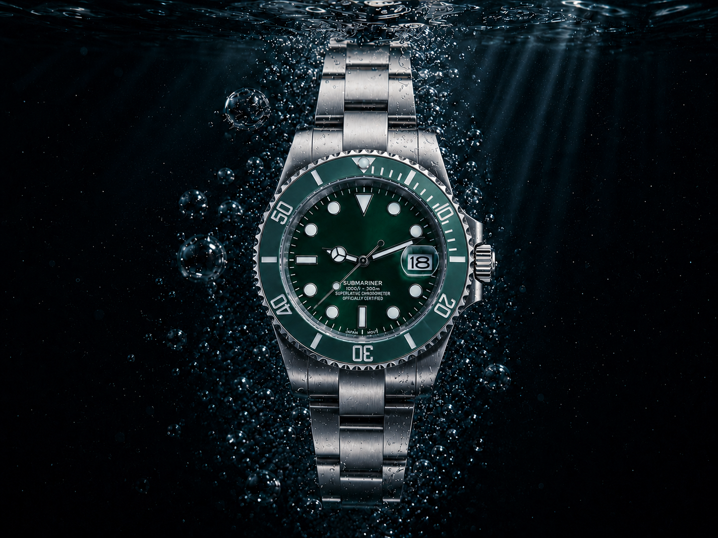 SUB MOD - HULK - MONTRE A PAPY - Montre automatique seiko mod mczr_price_299
