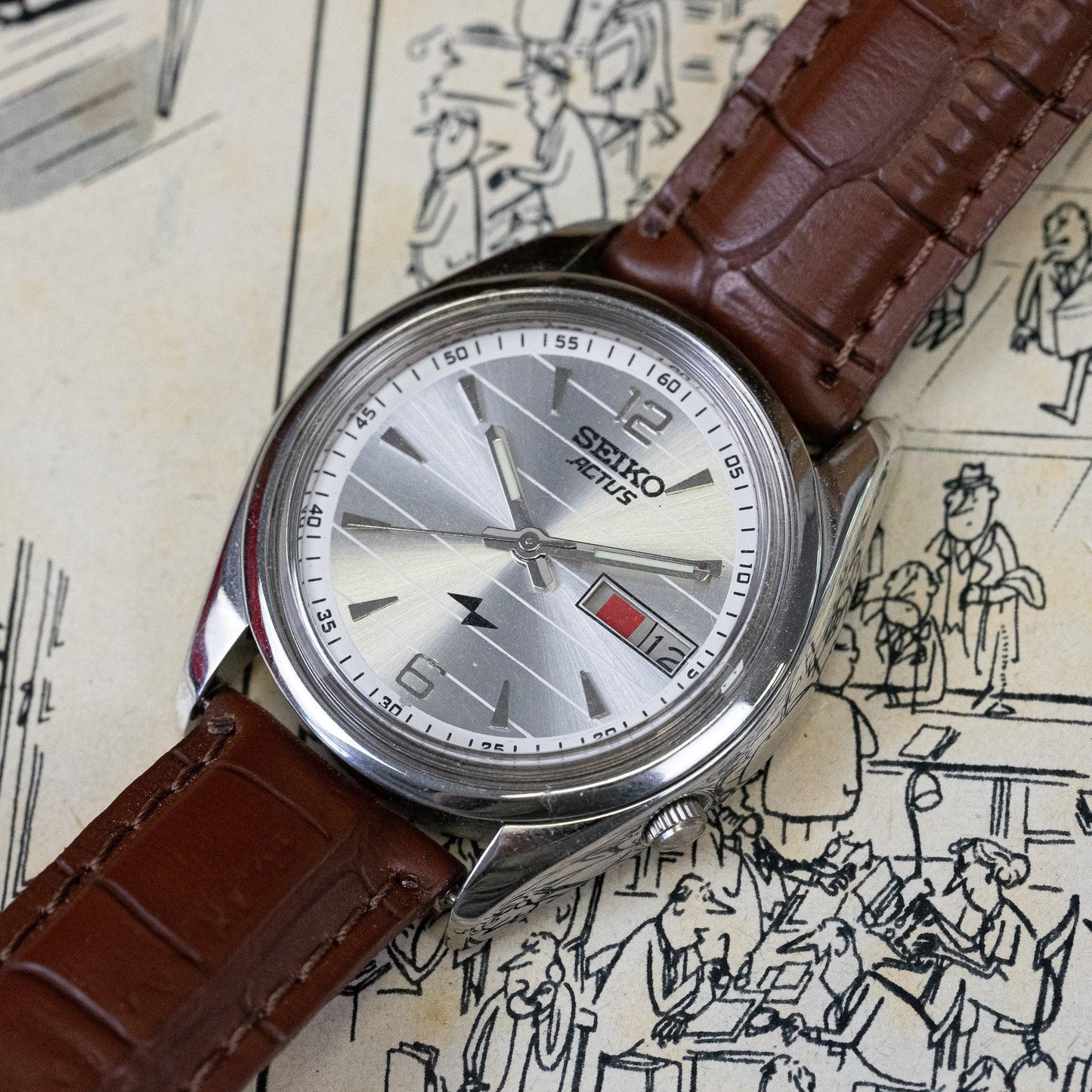 Seiko Actus 7009-4030 Vintage-Uhr