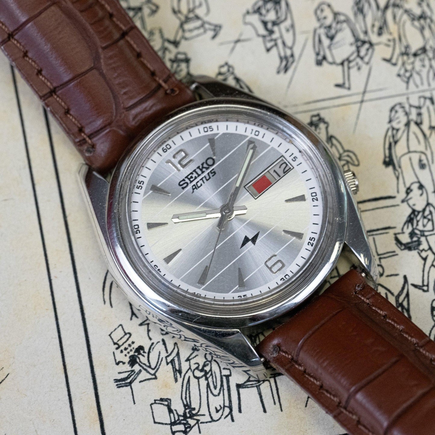 Seiko Actus 7009-4030 Vintage-Uhr