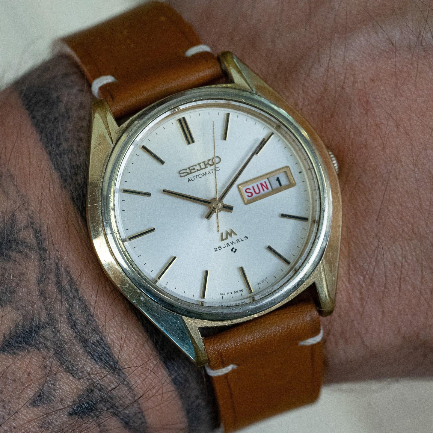 Montre vintage Seiko LM 5606-8030