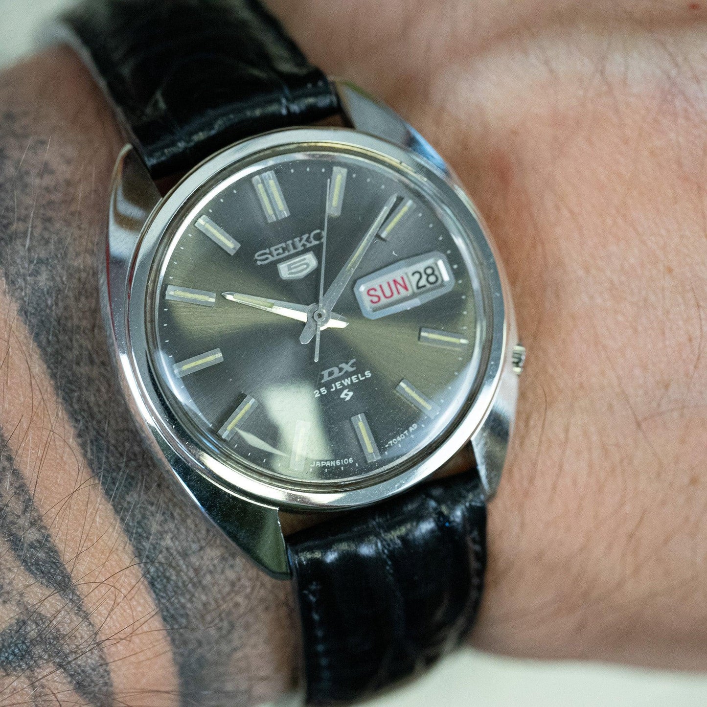 Vintage Seiko 5 DX 6106-7000 Uhr