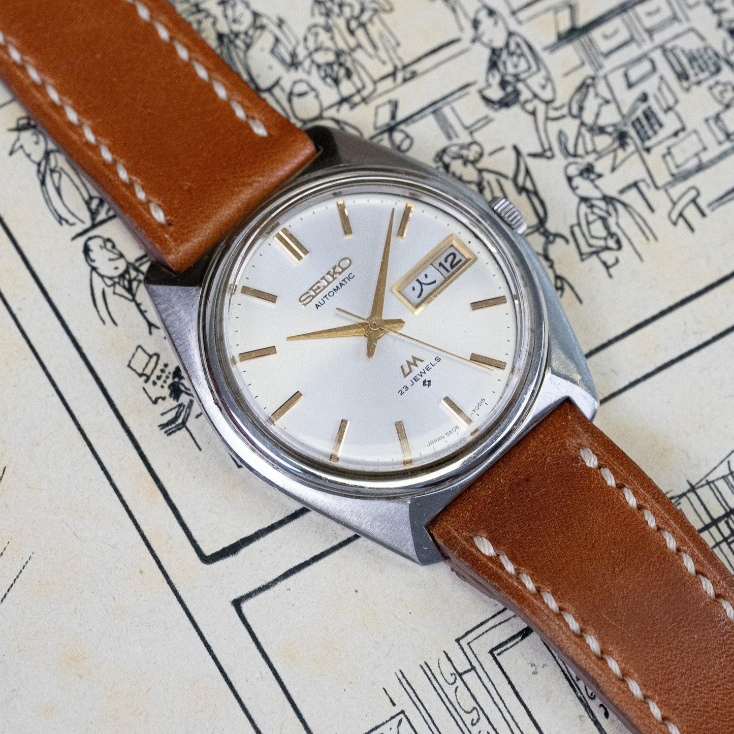 Seiko LM 5606-7000 Vintage Watch