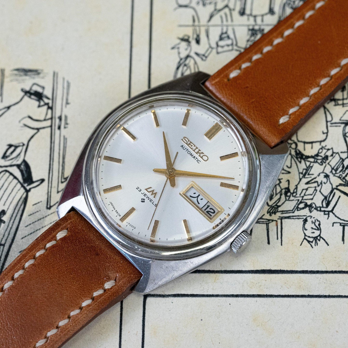 Seiko LM 5606-7000 Vintage Watch