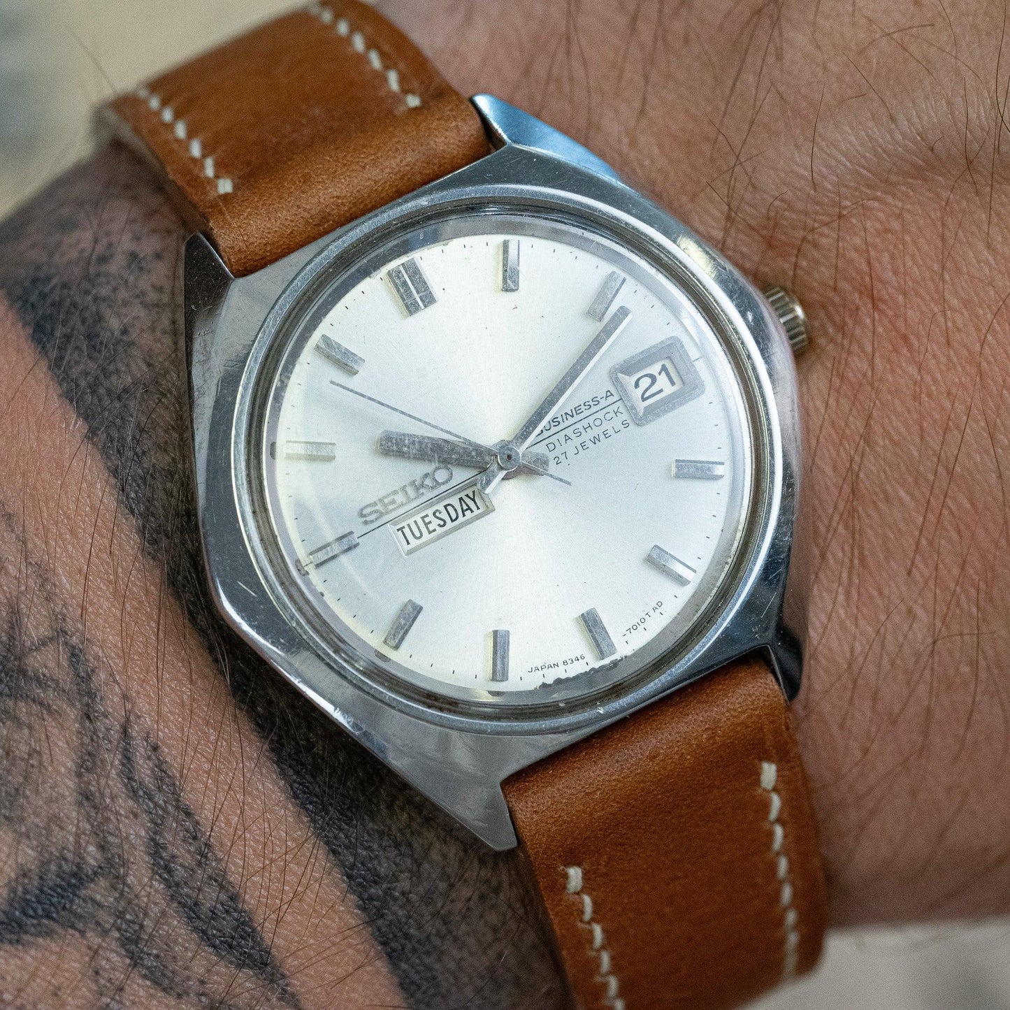 Seiko Business-A 8346-7010 Vintage Watch