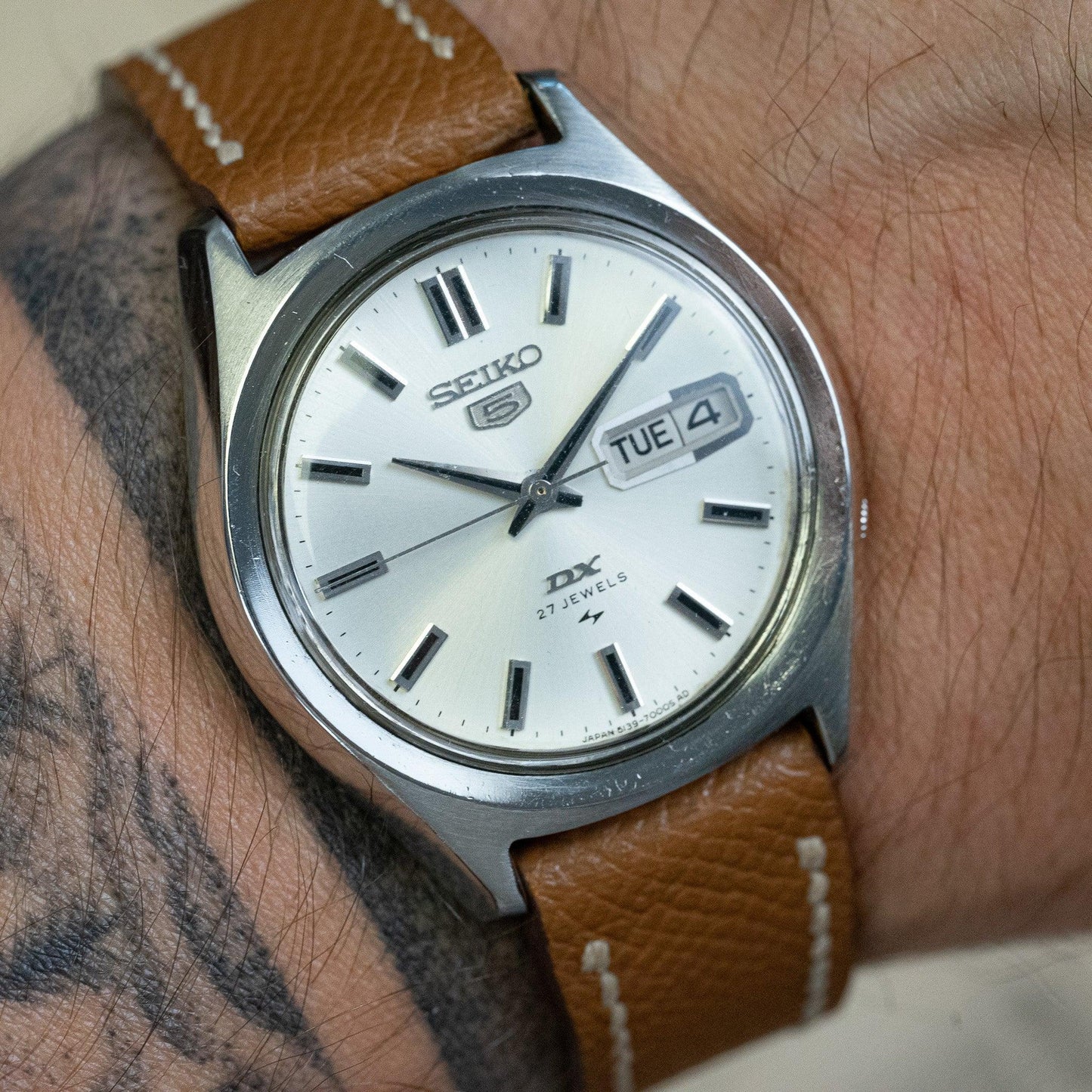 Seiko 5 DX 5139-7000 Vintage Watch