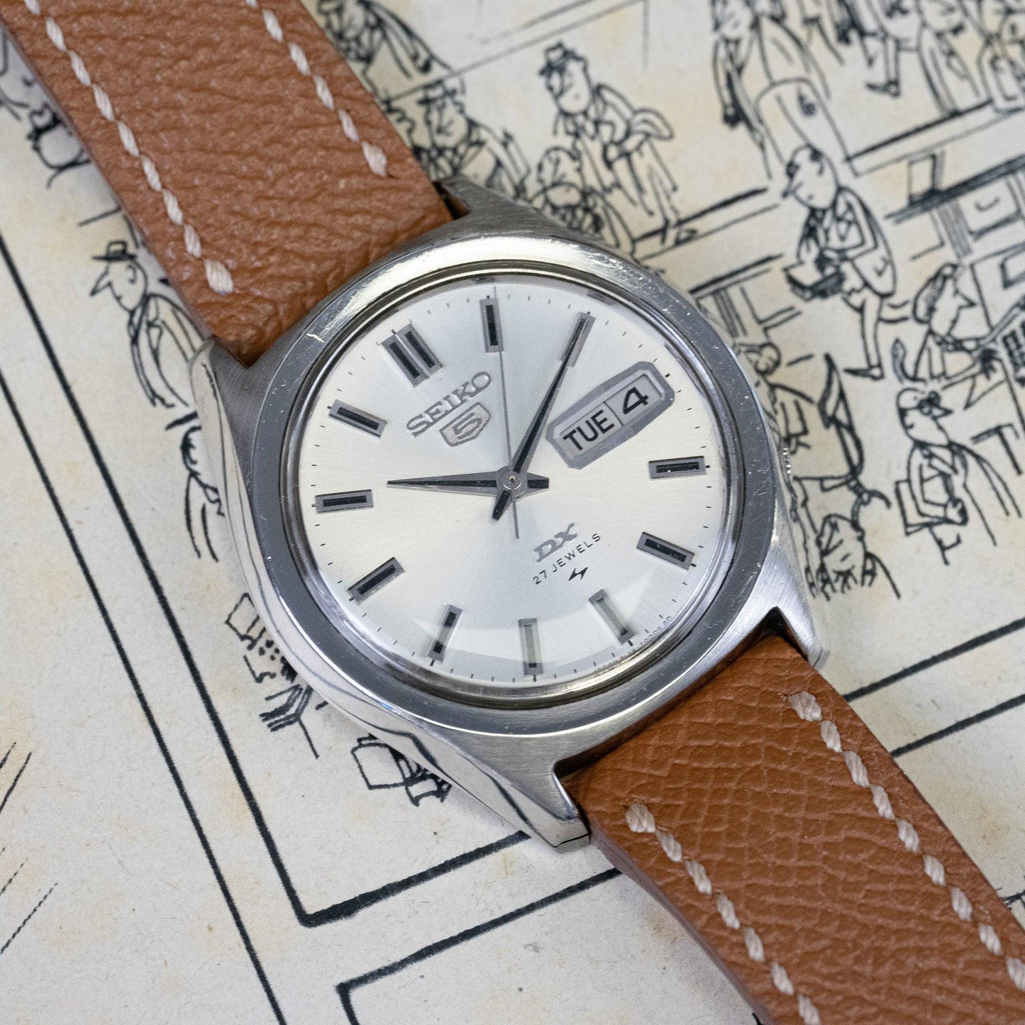 Seiko 5 DX 5139-7000 Vintage Watch