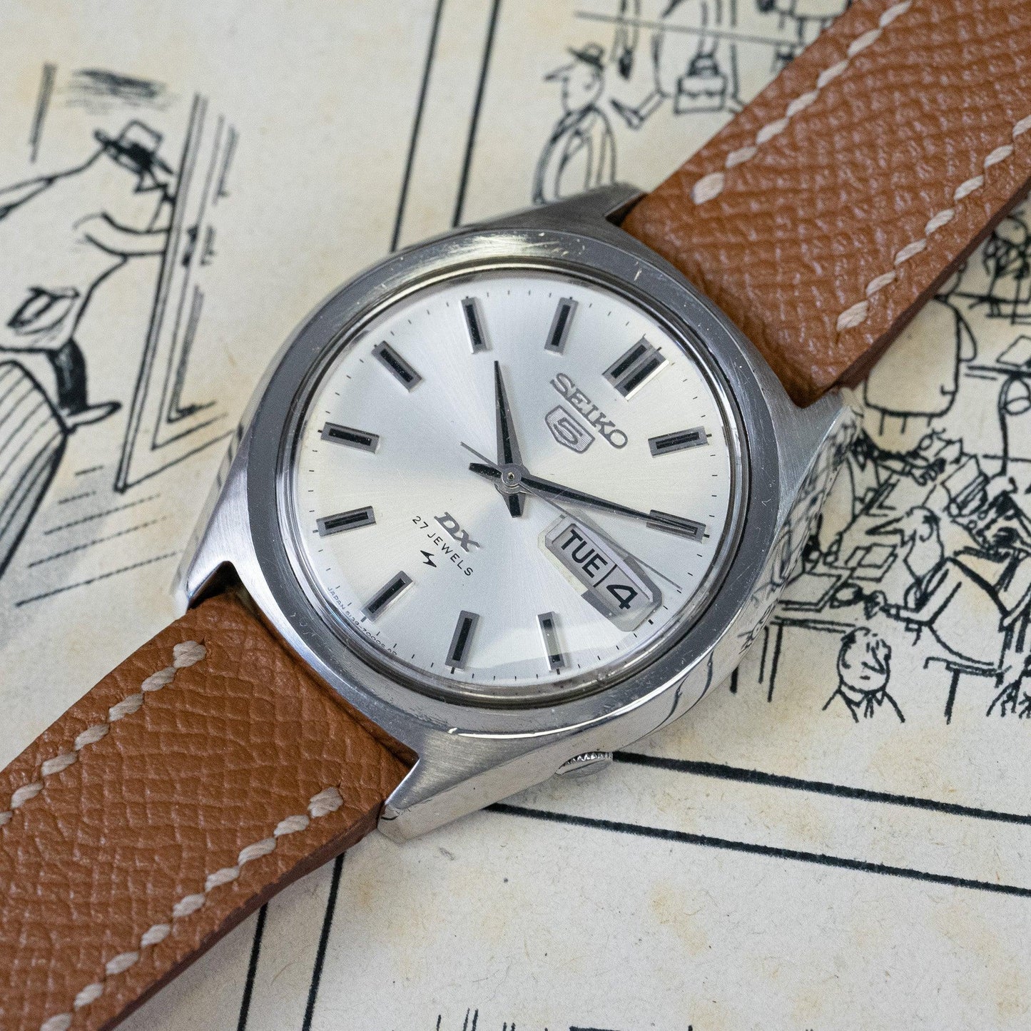 Seiko 5 DX 5139-7000 Vintage Watch