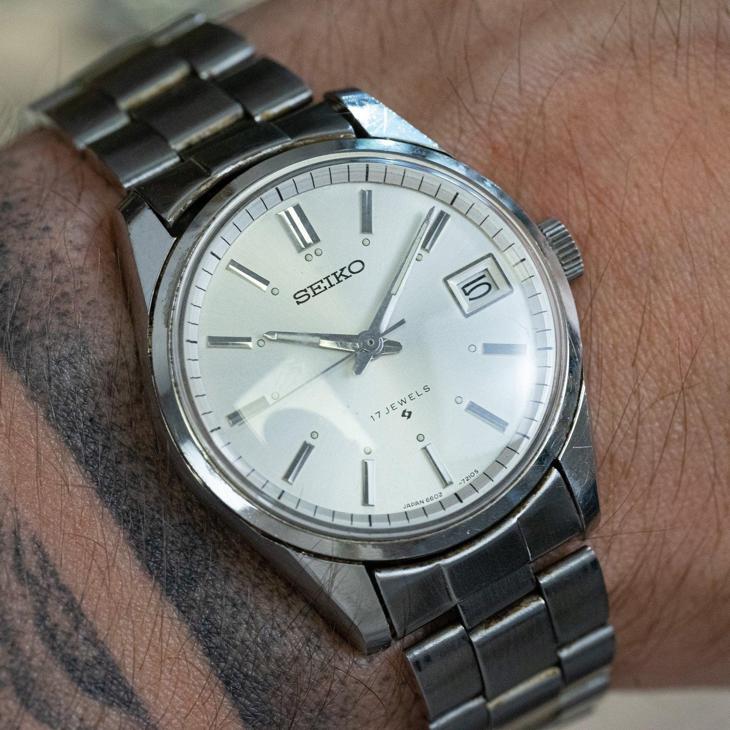 Vintage Seiko 6602-7040 watch