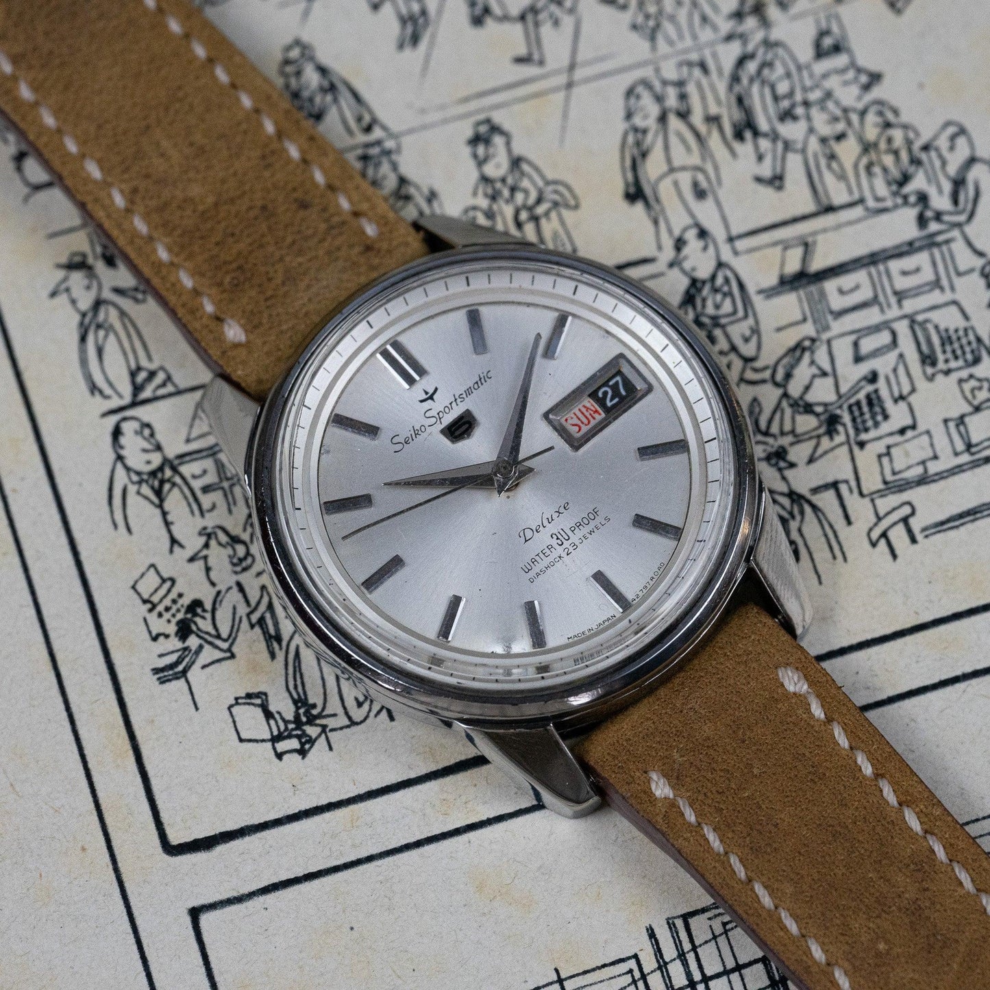 Seiko Sportsmatic 5 Vintage-Uhr 4D08267