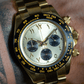 MOD DAYTONA - ARABIC PANDA VK63 GOLD - MONTRE A PAPY - Montre automatique seiko mod avec