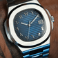 MOD NAUTILUS - ARABIC DARK BLUE - MONTRE A PAPY - Montre automatique seiko mod avec