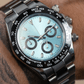 MOD DAYTONA - ICE BLUE VK63 - MONTRE A PAPY - Montre automatique seiko mod avec