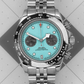MOD BLACK BAY - FLAMINGO BLUE - MONTRE A PAPY - Montre automatique seiko mod avec