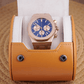MOD OAK BLUE PINKGOLD 2 - MONTRE A PAPY - Montre automatique seiko mod Avec